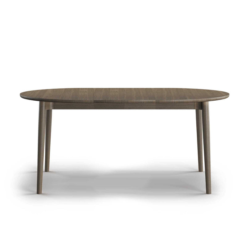 Northern Expand dining table circular, smoked oak (ø120cm)