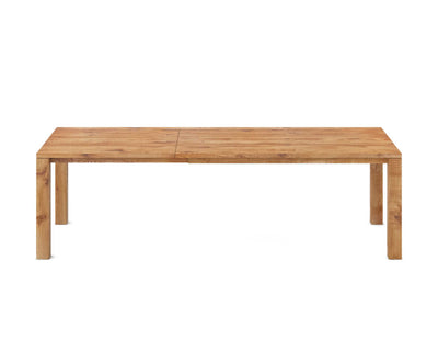Vitamin Design Butterfly pull-out solid wood table, knotty oak oil (w90 x l140/200 cm)