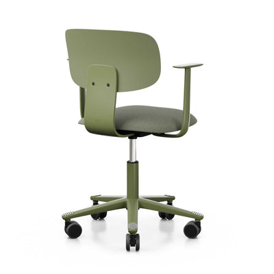 HÅG TION 2140 ergonomic chair with armrest, green (150mm)