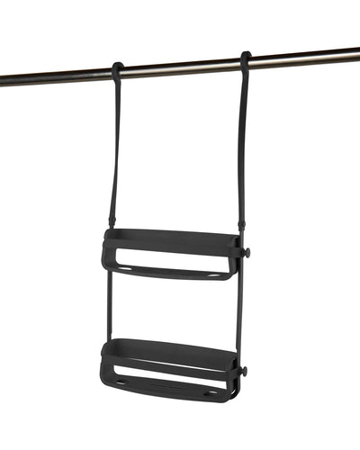 Umbra Flex shower caddy, black