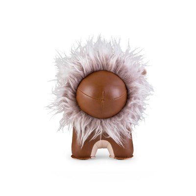 Zuny Bookend Lion Abo, brown/wheat