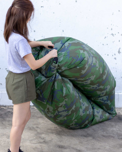 Fatboy Lamzac air lounger, camouflage