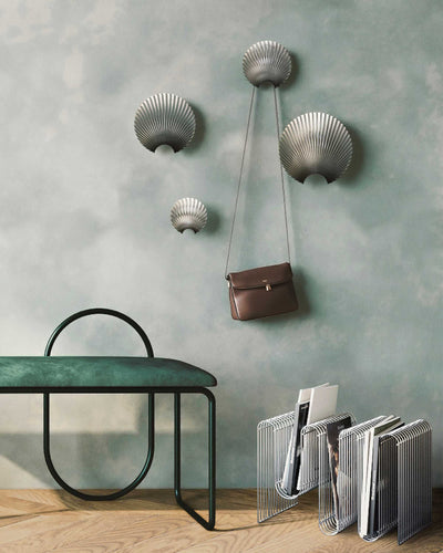 Aytm Concha Wall Hook extra small, silver