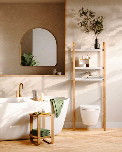 Umbra Bellwood Over The Toilet shelf, natural