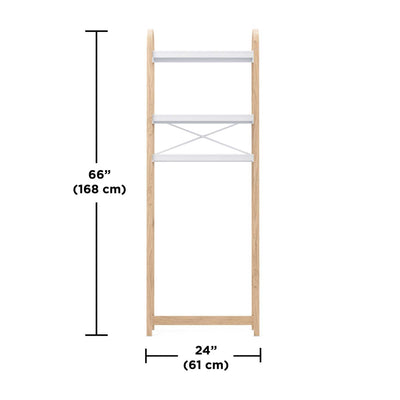 Umbra Bellwood Over The Toilet shelf, natural