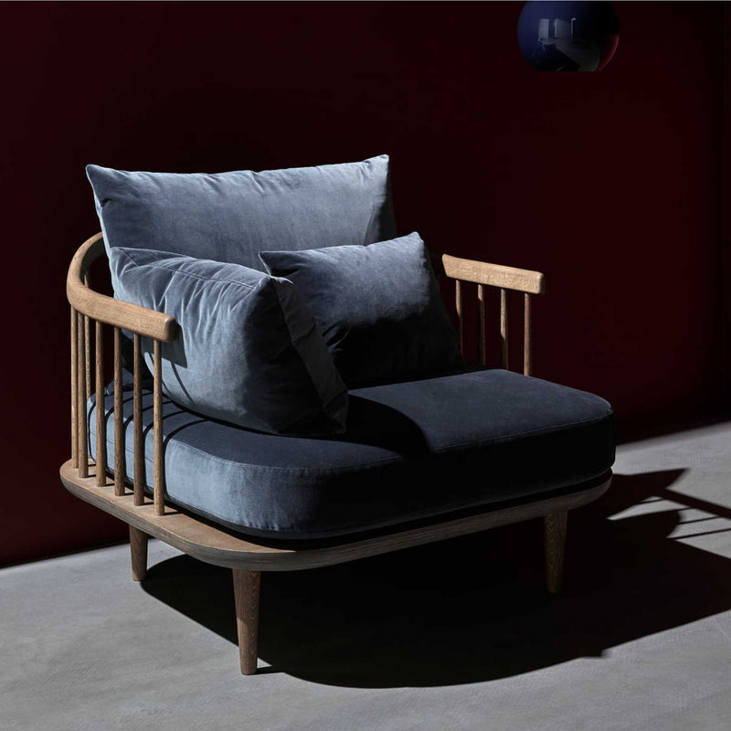 &Tradition SC10 Fly armchair, smoked oiled oak/harald 182