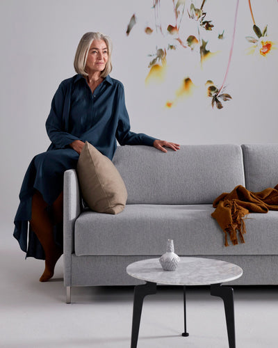 Innovation Living Nordham sofa bed, 590 micro check grey