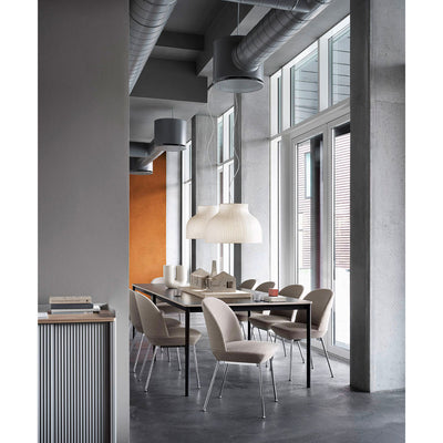 Muuto Oslo side chair, chrome