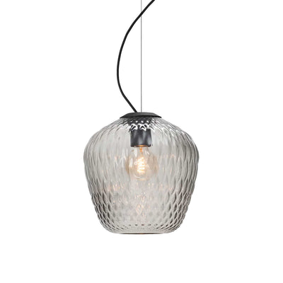 &Tradition Blown SW3 pendant, silver lustre