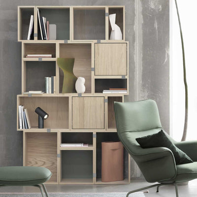 Muuto Stacked shelf system configuration 4