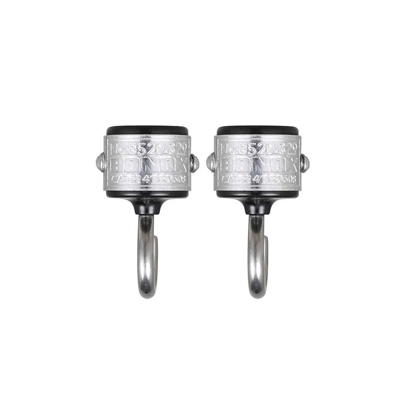 Dulton Magentic hook set of 2, black