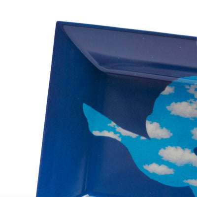 Ligne Blanche Magritte porcelain tray, le retour