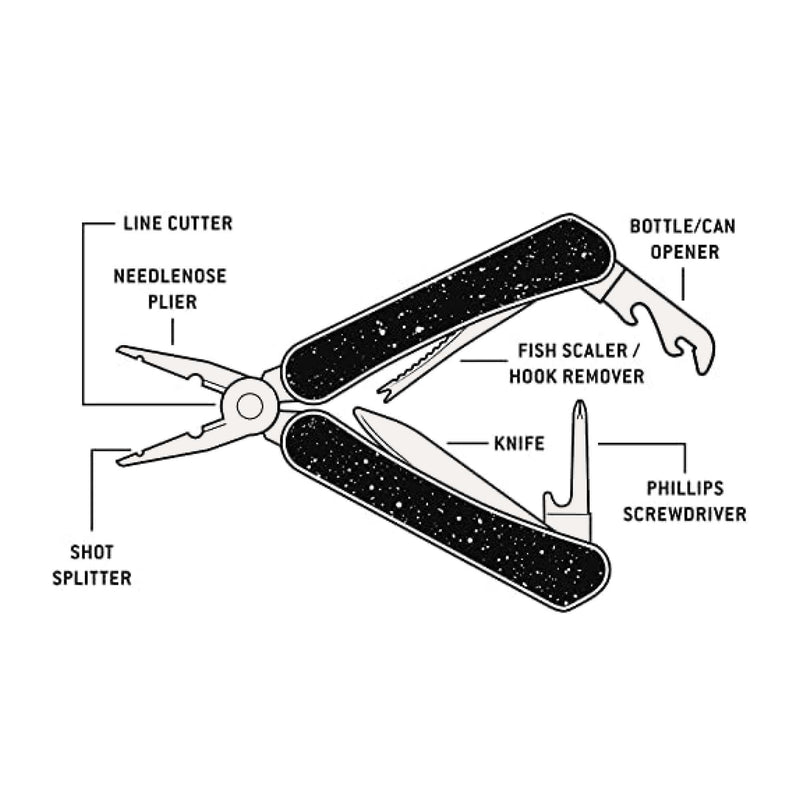 Gentlemen's Hardware Fisherman's Friend 9-in-1 multi tool