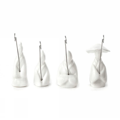 Kikkerland Fisherman Tea Bag Hanger . Set of 4