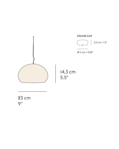 Muuto Fluid Ø23 pendant lamp