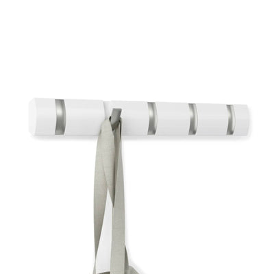 Umbra Flip 5 wall hook, white