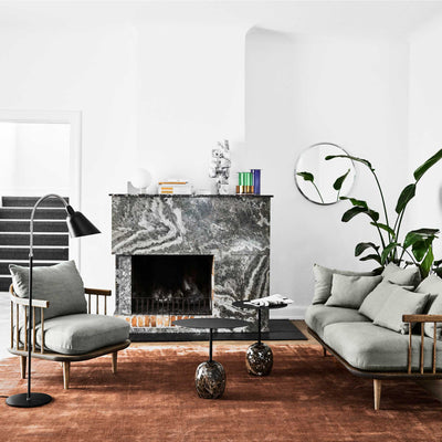 &Tradition SC10 Fly armchair, white oiled oak/hot madison 094