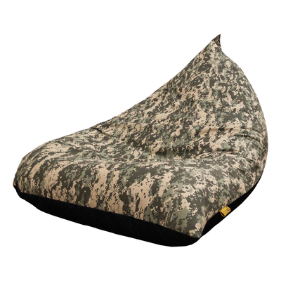 Homeless The Tea Bag Bean Bag, Army/Black