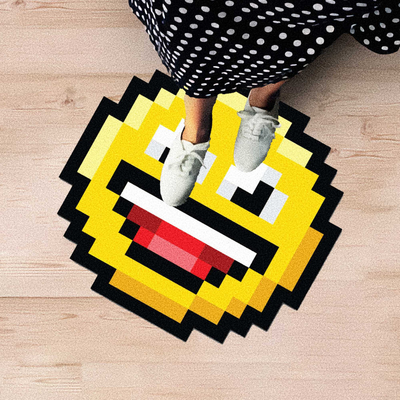 Podevache Carpet, face joy (ø60 cm)