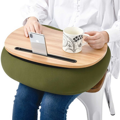 Relax Fit cushion table, moss green