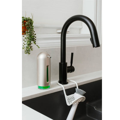 Umbra Penguin soap pump, nickel