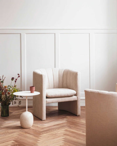 &Tradition Lato LN8 ivory white/crema diva marble