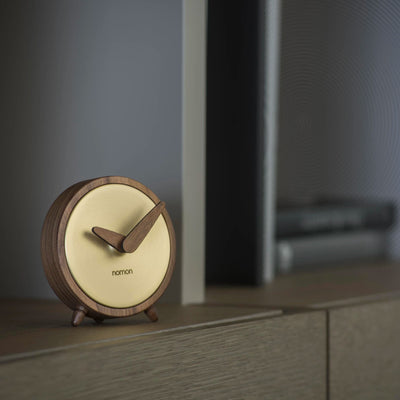 Nomon Atomo Table Clock, gold