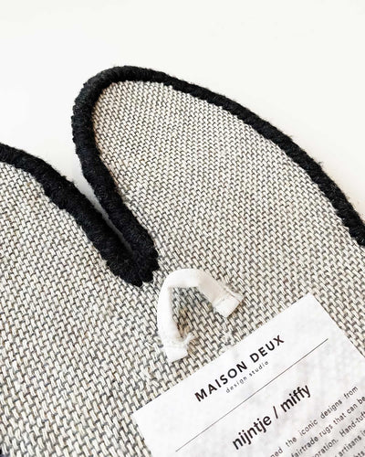 Maison Deux Miffy & friends wall rug, melanie (24x35 cm)