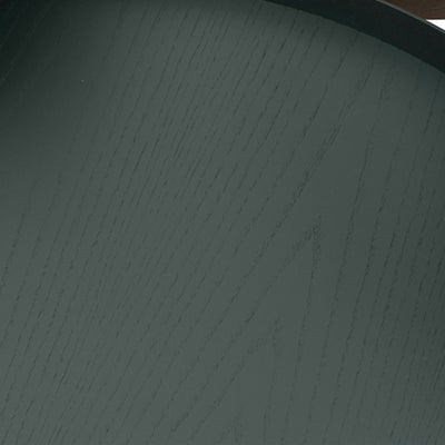 Muuto Around Ø45 coffee table, dark green