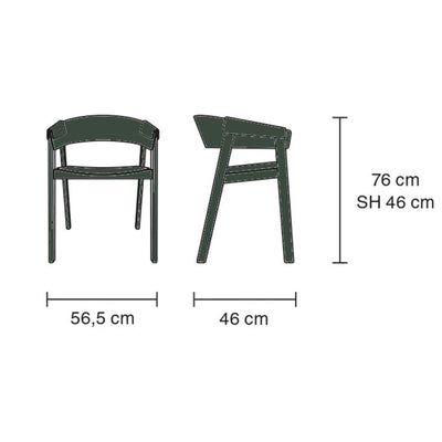 Muuto Cover armchair, remix 933/green