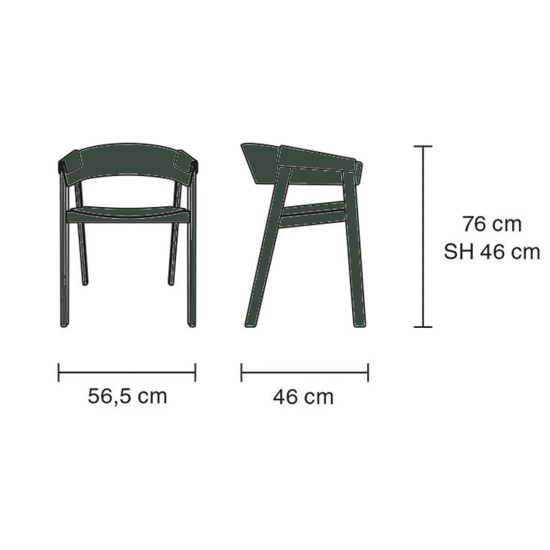 Muuto Cover armchair, remix 933/green