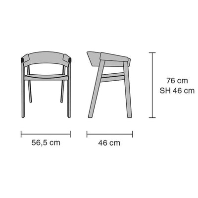 Muuto Cover armchair, remix 123/grey