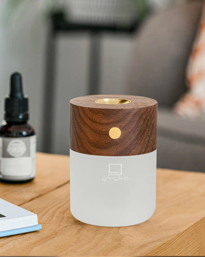 Gingko Smart aroma diffuser, walnut