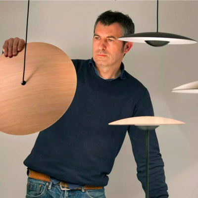 Marset Ginger 60 Suspension Lamp , Oak