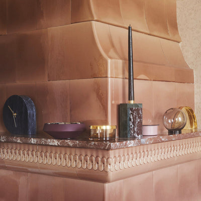 Aytm Globe flower pot ø17, amber/gold