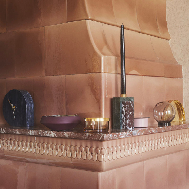 Aytm Globe flower pot ø17, amber/gold