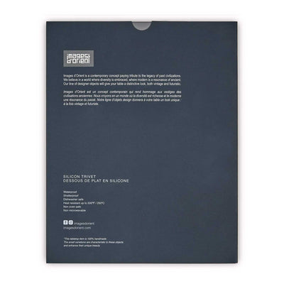 Images d'Orient Silicone Trivet, andalusiz (18x18 cm)