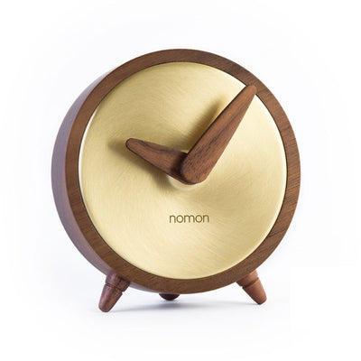 Nomon Atomo Table Clock, gold