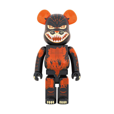 BE@RBRICK Godzilla from Godzilla vs Destoroyah (Meltdown: Clear orange ver.) 1000%