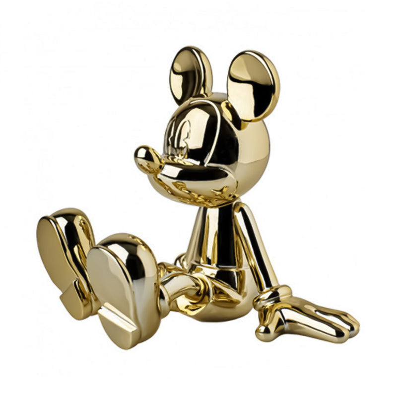 Leblon Delienne Sitting Mickey, gold (12cm)