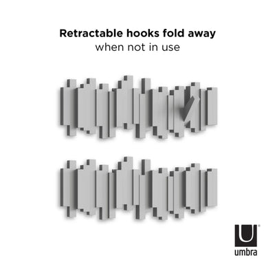 Umbra Sticks multi hook, grey