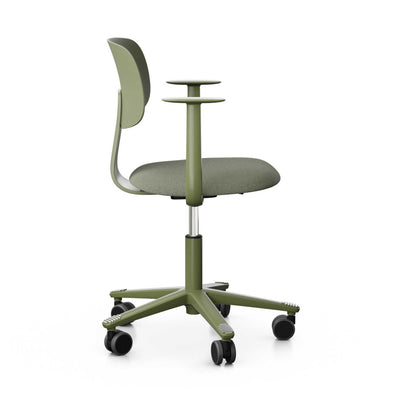 HÅG TION 2140 ergonomic chair with armrest, green (150mm)
