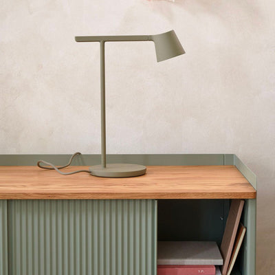 Muuto Enfold Sideboard Low (w124.5xd45xh62cm) , Oak/Dusty Green