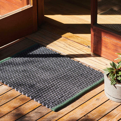 Hay Jute door mat, green