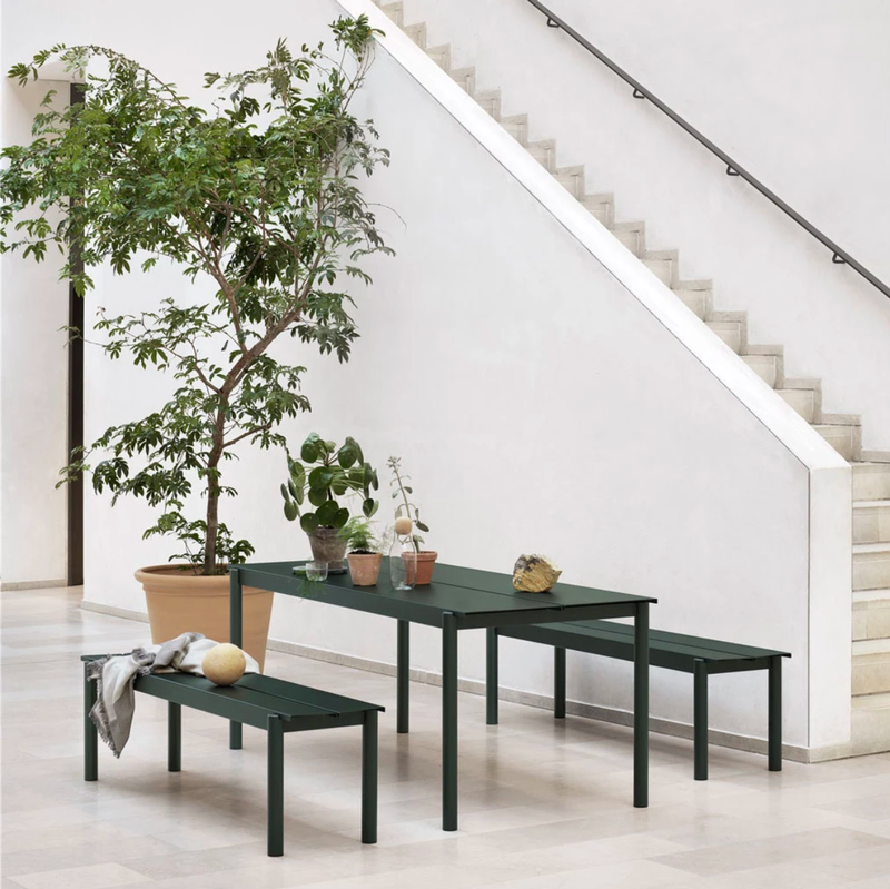 Muuto Linear Steel bench (170x34 cm) (outdoor)