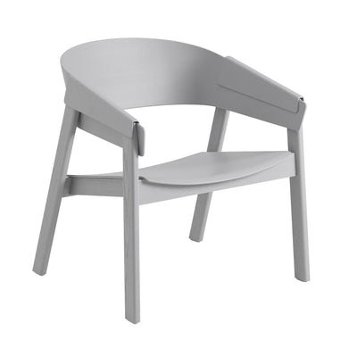Muuto Cover lounge chair, grey/PU lacquer