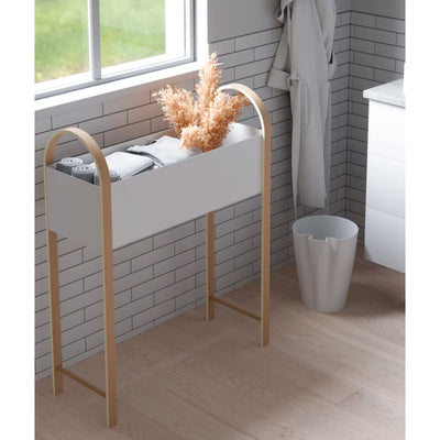 Umbra Bellwood planter, White/Natural