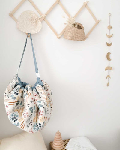 Play&Go SOFT baby playmat and bag, moulin roty baobab (ø120cm)