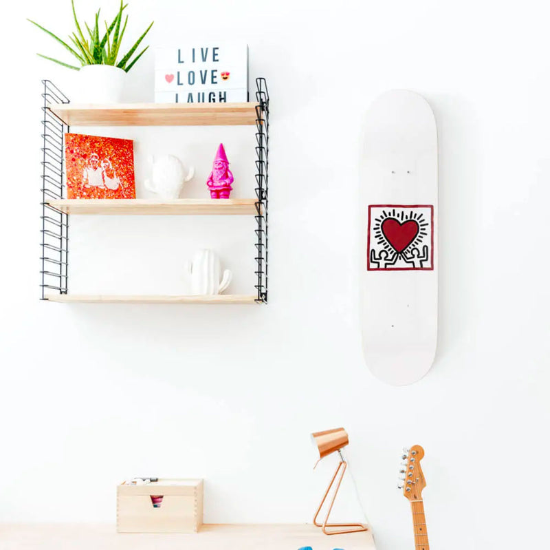The Skateroom skateboard, Keith Haring Untitled (Heart)