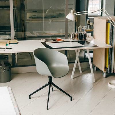 HAY Loop Stand Rectangular Table L200 x W92.5 , White